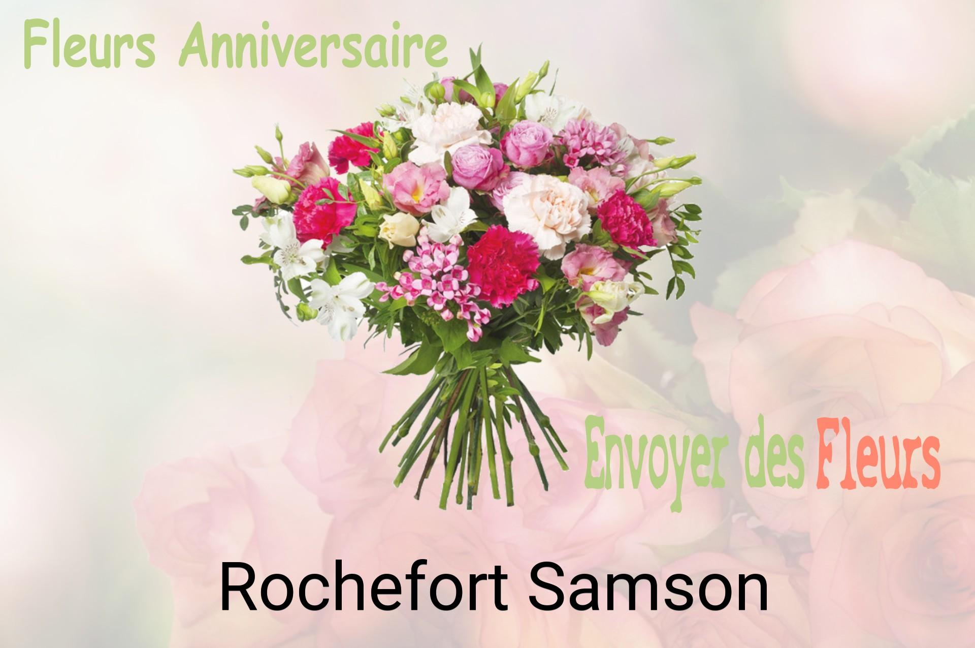 Bouquet de fleurs d’anniversaire livré à Rochefort-Samson